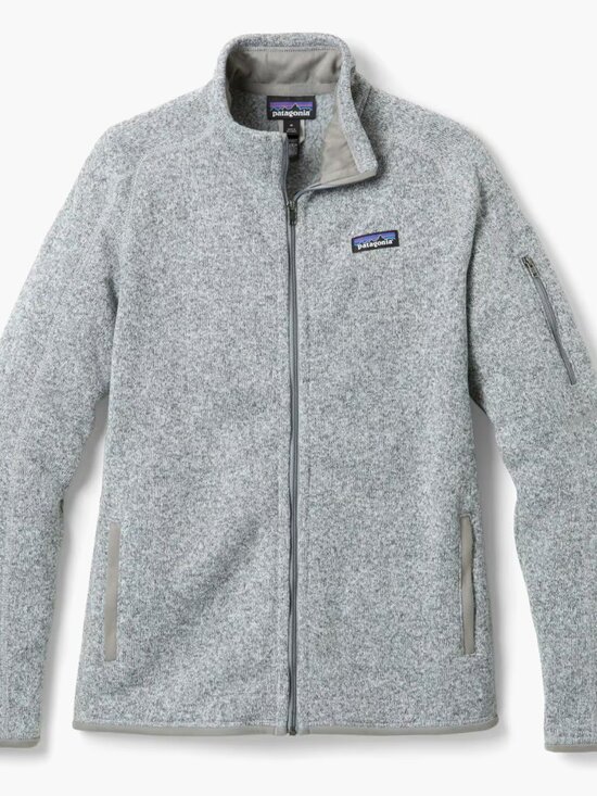 Patagonia Tops - Patagonia Better Sweater Full Zip Jacket Women’s in Grey Birch White Size Medium